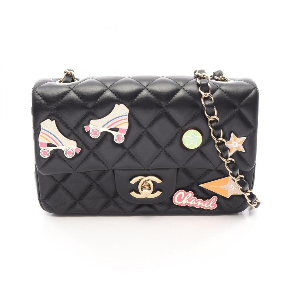Chanel Mini Matelassé 20 Cruise Collection Shoulder Bag/Handbag, Lambskin Lea...